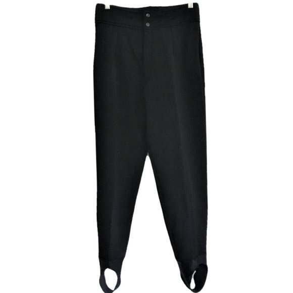 Vintage Womens HEAD Ski Snowboard Stirrup Pants 12